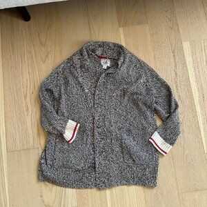 Roots XS Cabin Collectoin Shawl Open Cardigan